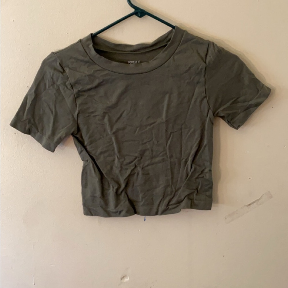 Olive Green Women's Top